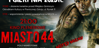 PAMIETAMY! 1 SIERPNIA 2025 R. 81. rocznica wybuchu Powstania Warszawskiego godz. 17:00 "W"