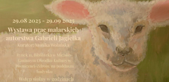 Wystawa prac malarskich autorstwa Gabrieli Jagiełka