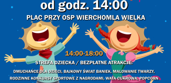 PIKNIK RODZINNY w Wierchomli Wielkiej od godz. 14:00 plac przy OSP