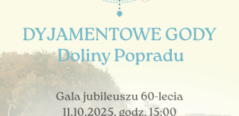 DYJAMENTOWE GODY Doliny Popradu. Gala jubileuszu 60-lecia MCK "Sok&oacute;ł" Nowy Sącz