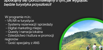 Zapraszamy na konferencję &bdquo;Turystyka Jutra &ndash; Technologia, Tożsamość, Rozw&oacute;j&rdquo;