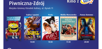 Kinowe hity powracają do Piwnicznej-Zdroju. Tym razem jako Kino z LOTTO