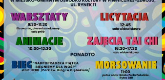 Zapraszamy na 34. Finał Wielkiej Orkiestry Świątecznej Pomocy. PROGRAM w MGOK Piwniczna-Zdr&oacute;j &ndash; Sztab #8269