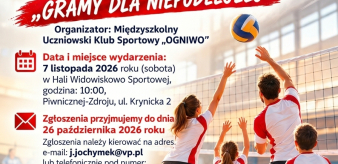 Gminny Rodzinny Turniej Niepodległościowy w Piłce Siatkowej "Gramy dla Niepodległej"