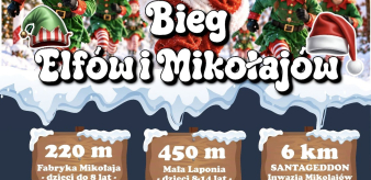 Bieg Elf&oacute;w i Mikołaj&oacute;w Uwaga! Zapisy od dnia 23.10.2026 r.