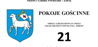 Informacja Burmistrza Piwnicznej – Zdroju dot. ewidencji innych obiektów, w których świadczone są usługi hotelarskie