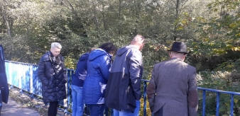 Oględziny najbardziej newralgicznych miejsc wzdłuż potoków Jaworzynka i Czercz oraz rzeki Poprad