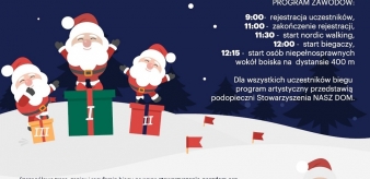 Jubileuszowy V Bieg Mikołajów 08.12.2019 r. Piwniczna-Zdrój