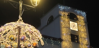 Szczere życzenia. Piwniczna-Zdrój, Święta Bożego Narodzenia 2019 roku.