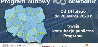 Ruszają konsultacje Programu budowy 100 obwodnic. Obwodnica Piwnicznej w ciągu drogi krajowej nr 87