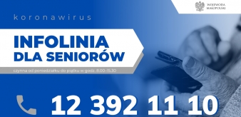 Infolinia dla Senior&oacute;w &ndash; zmiana godzin funkcjonowania