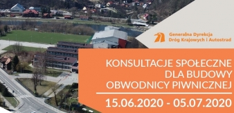 Konsultacje społeczne dot. Budowy obwodnicy Piwnicznej w ciągu drogi krajowej DK87
