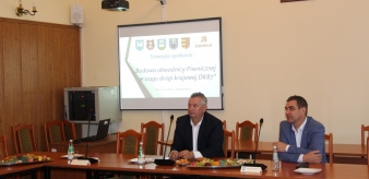 Spotkanie z przedstawicielami samorząd&oacute;w w sprawie budowy obwodnicy Piwnicznej