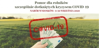 Rusza pomoc dla rolnik&oacute;w szczeg&oacute;lnie dotkniętych kryzysem COVID-19