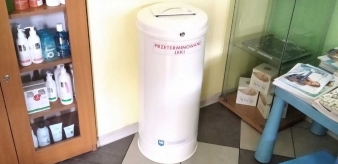 Pojemniki na przeterminowane leki w aptekach na terenie gminy