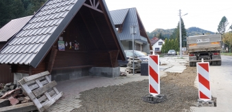 Trwają prace drogowe na ul. Szczawnickiej