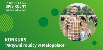 Konkurs "Aktywni rolnicy w Małopolsce". Możliwość promocji gminy!