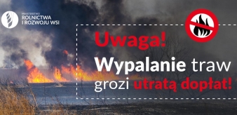 Wypalanie traw - niezgodne z prawem