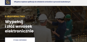 Serwis e-budownictwo już działa
