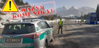 Uwaga! Od wtorku 30 marca br. nowe obostrzenia sanitarne przy przekraczaniu granic Polski