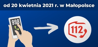 Przełączenie telefonu alarmowego 998 do Centrum Powiadamiania Ratunkowego