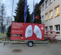 Instalacja płuc w Nowym Targu w trakcie trwania akcji: 26.11.2021: