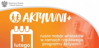 Nowa edycja programu Aktywni+. Do wzięcia jest 40 mln złotych