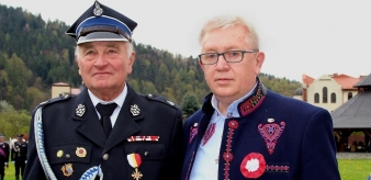 Krzyż Małopolski dla druha J&oacute;zefa Jarzębaka