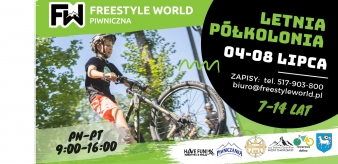 FREESTYLE WORLD PIWNICZNA Letnia Półkolonia 04-08.07.2022 r. z Freestyle World Piwniczna