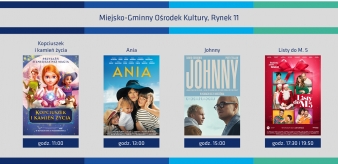 MGOK: Bezgotówkowe Kino Objazdowe 13.11.2022 r. (niedziela)