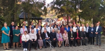 FOTORELACJA z Jubileuszu 50-lecia pożycia małżeńskiego 24.10.2023 r. Piwniczna-Zdr&oacute;j