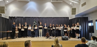 Wręczenie nagr&oacute;d Burmistrza Miasta i Gminy Piwniczna-Zdr&oacute;j za 2023 rok