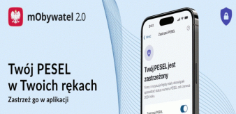 Zastrzeż PESEL w mObywatel 2.0. Weryfikacja już od 1 czerwca