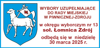 KOMUNIKAT Komisarza Wyborczego w Nowym Sączu I z dnia 27 stycznia 2025 r.