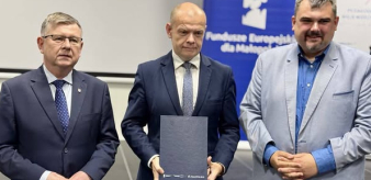 Promesa na dofinansowanie zadania pn. "Budowa PSZOK w Piwnicznej-Zdroju".