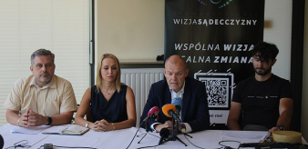 Konferencja prasowa o atrakcjach na Ogólnopolskim Festiwalu Buschcraftu 04-06.07.2025 r. Piwniczna-Zdrój