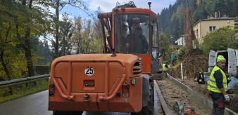 INFORMACJA o inwestycji – budowa chodnika przy ul. Szczawnickiej