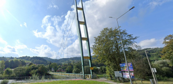 INFORMACJA: Prace konserwacyjne kładki wiszącej na Hanuszowie