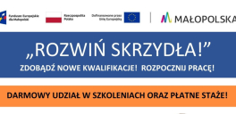 Dołącz do projektu „Rozwiń SKRZYDŁA!” i zmień swoją sytuację zawodową razem z Fundacją Rozwoju Kompetencji i Przedsiębiorczości PROAKTYWNI