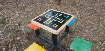 Małe rzeczy, kt&oacute;re cieszą :D Stoły do gier plenerowych w Kokuszce!