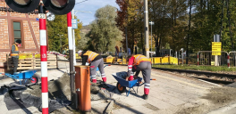Prace przy modernizacji peronu kolejowego w Piwnicznej-Zdroju postępują bardzo sprawnie! 